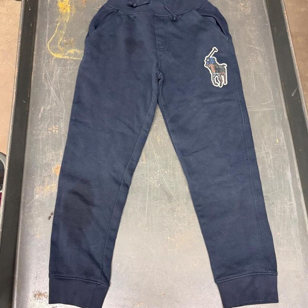 Polo-ralph-lauren Men's Navy and Black Joggers-tracksuits
